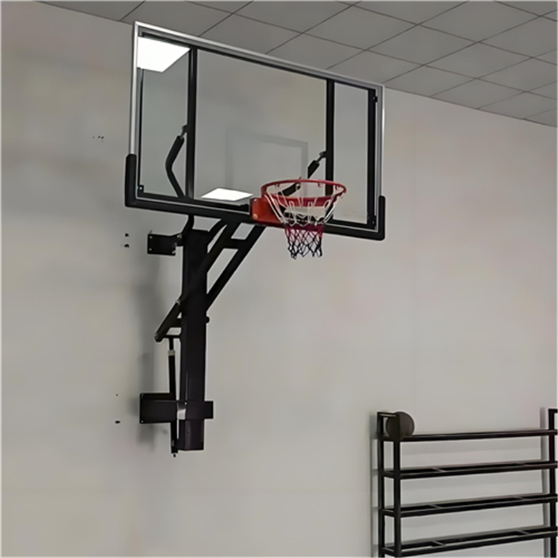 wall mounted basketball hoop