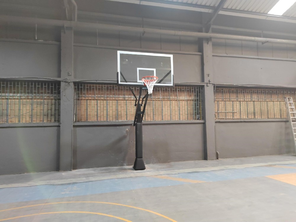Hebei Factory On‑site: Production & Delivery of Height‑Adjustable Mobile Basketball Hoops