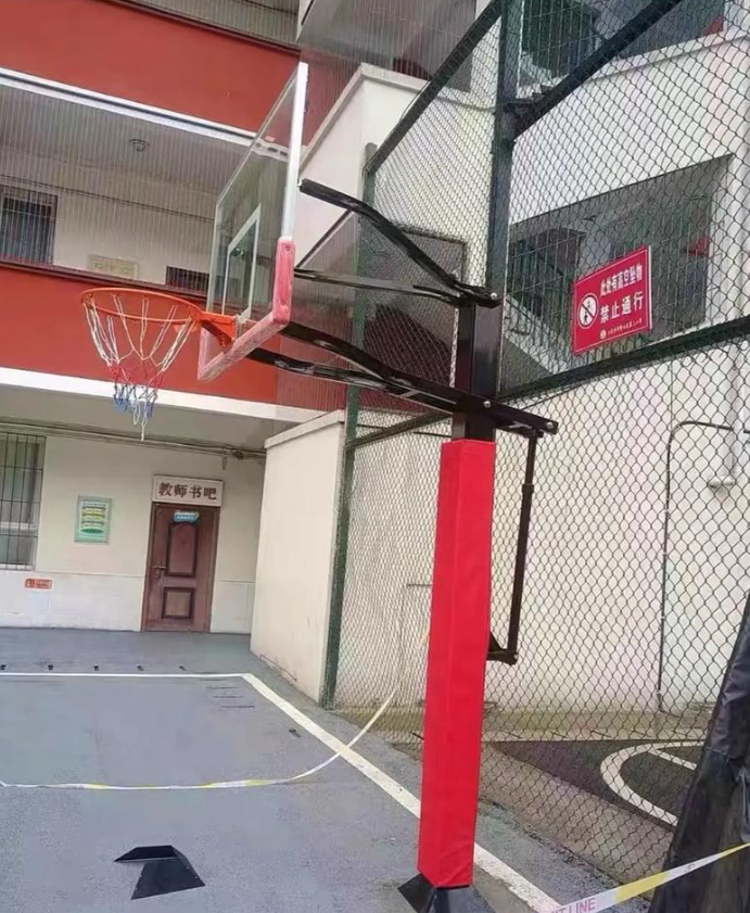 New Project Completed: Height‑Adjustable In‑Ground Basketball Stand Installed at School PlaygroundNew Project Completed: Height‑Adjustable In‑Ground Basketball Stand Installed at School Playground